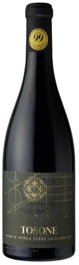 Tosone Invecchiato in Barrique Nero d`Avola Sicilia DOC CARx6