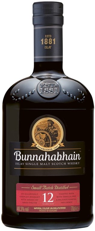 Bunnahabhain 12yo Scotch Whisky Single Malt CARx6