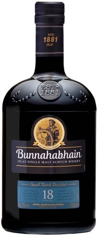 Bunnahabhain Scotch Whisky 18 years CARx6