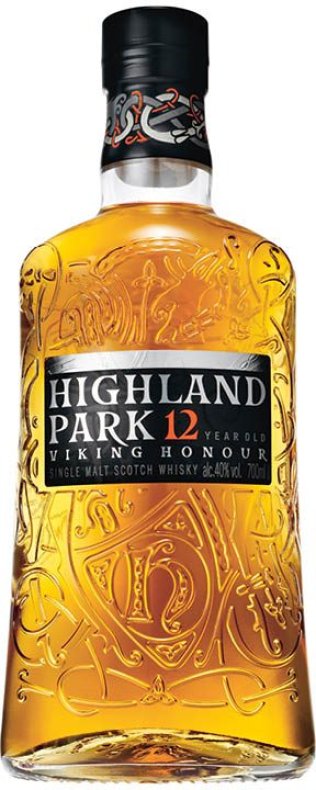 Highland Park 12 Year Old Viking Honour Single Malt Scotch Whisky CARx6