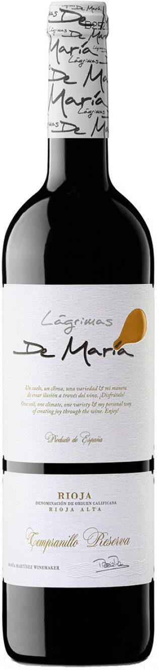 Lágrimas de María Reserva Rioja Alta DOCa CARx6