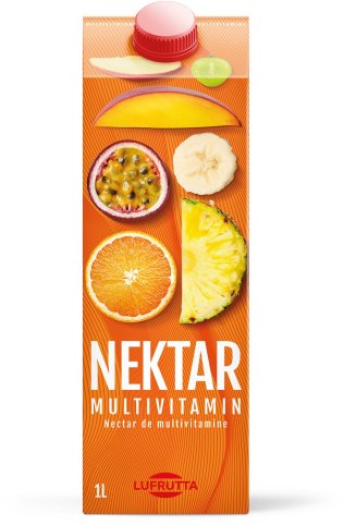 Lufrutta Multivitamin-Nektar Tetra 100 cl CARx12