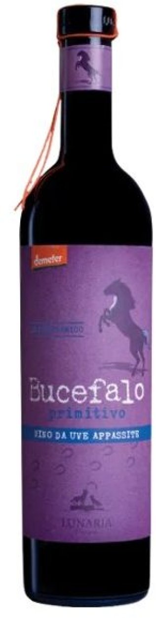 Lunaria - Bucefalo Primitivo Vino da Uve Appassite - Biologico Demeter CARx6