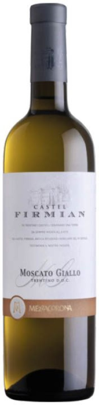 Moscato Giallo Trentino DOC Castel Firmian Mezzacorona CARx6
