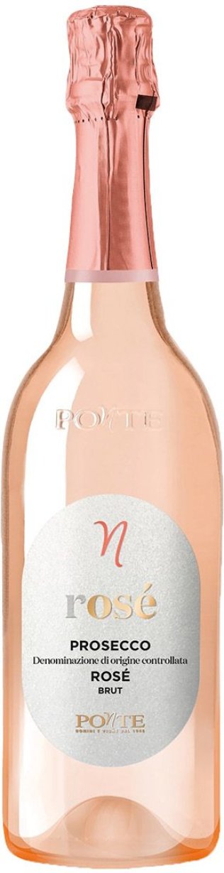 Ponte Prosecco Spumante Rosé brut milles Viticoltori Ponte CARx6