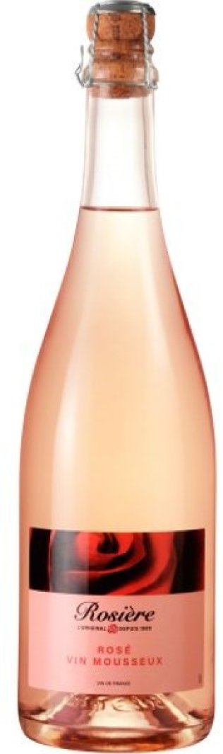 Rosière Rosé Vin mousseux Vin de France CARx6