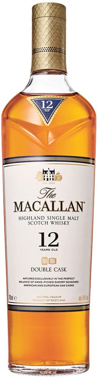 The Macallan 12yo DoubleCask Whisky CARx6