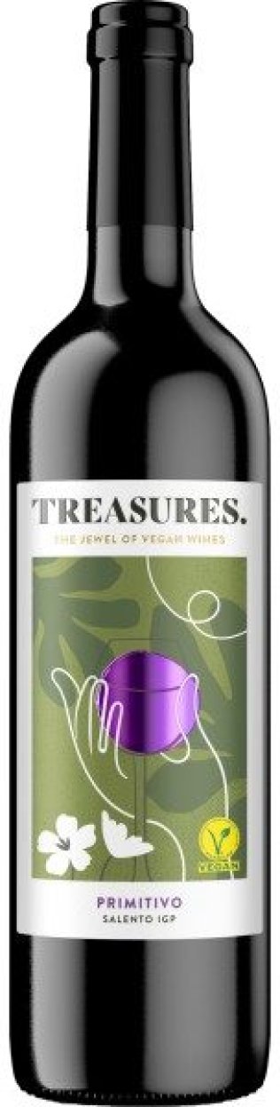 Treasures Primitivo Salento IGP Vegan Bio CARx6
