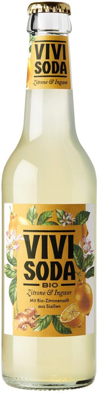 Vivi Soda Zitrone & Ingwer MW 33 cl HARx24