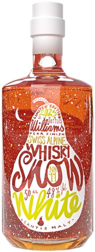 Säntis Malt Ltd. Edition SNOW WHITE No.11, Poire Finish, 6 Years CARx6