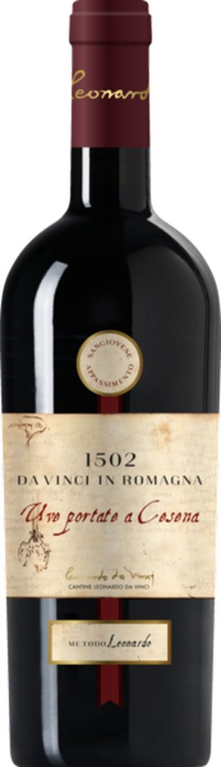 Appassimento Romagna DOC 1502 Uve Portate a Cesena Leonardo da Vinci CARx6