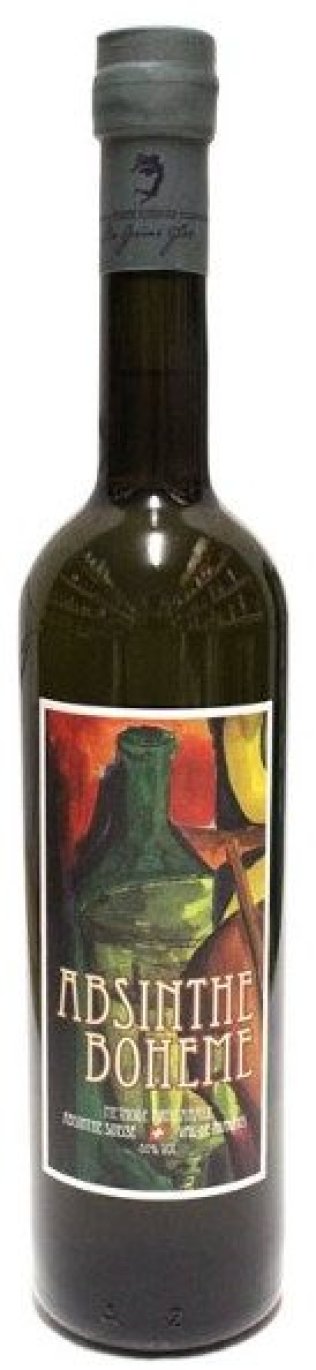 Absinthe Boheme 70 cl Claude-Alain Bugnon CARx6