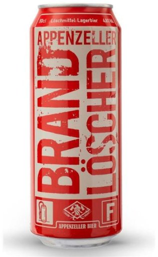 Appenzeller Brand Löscher Dose 50 cl CARx6