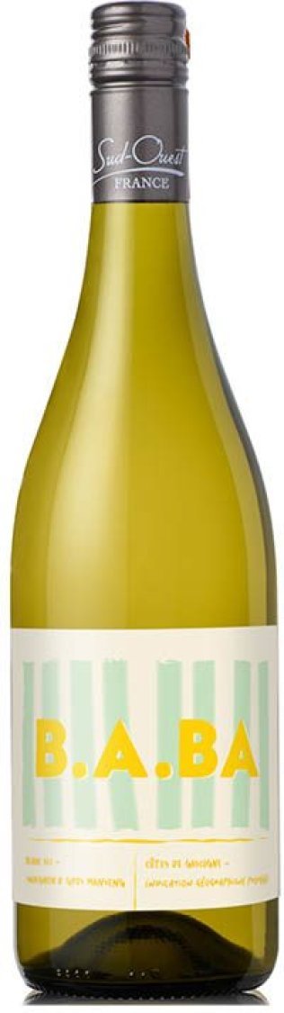 b.a.ba Sauvignon & Gros Manseng Côtes de Gascogne IGP CARx6