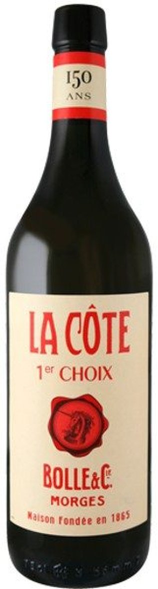 Bolle 1865 Chasselas élevé sur lies La Côte AOC CARx6