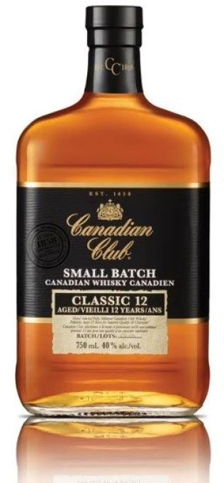 Canadian Club Whisky 70 cl 12 Years Old CARx6