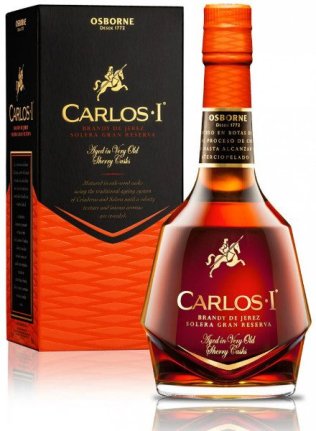 Carlos I Brandy de Jerez Gran Reserva 70 cl CARx6