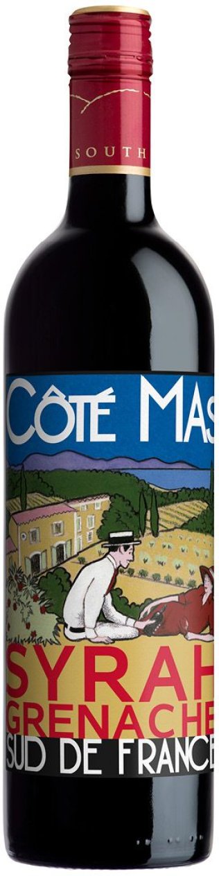 Côté Mas Rouge Syrah Grenache IGP Pays d'Oc CARx6