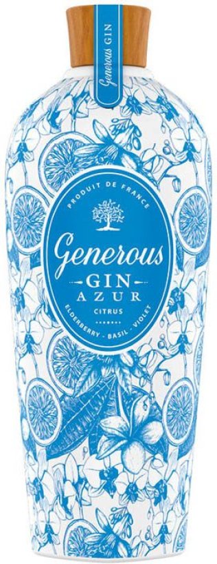 Generous Azur Gin CARx6