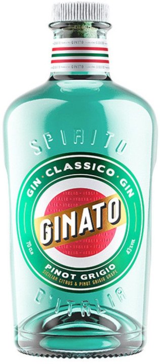 Gin Ginato Pinot Grigio & Sicilian Lemon CARx6