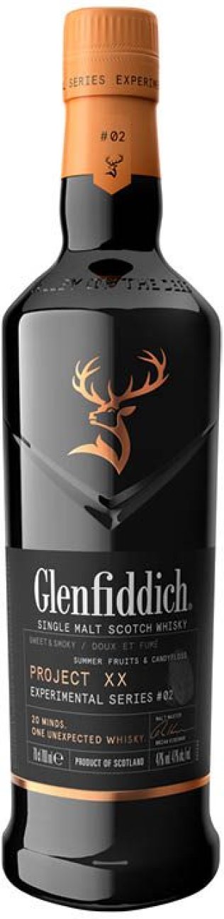 Glenfiddich Project XX Single Malt Scotch Whisky CARx6