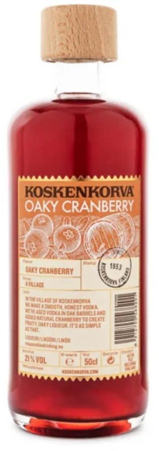Koskenkorva Oaky Cranberry Liqueur CARx12