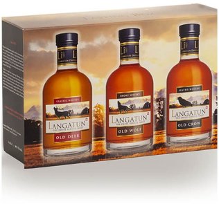 Langatun Whisky Mini-Set 3x20cl (Old Deer, Old Crow & Old Wolf)