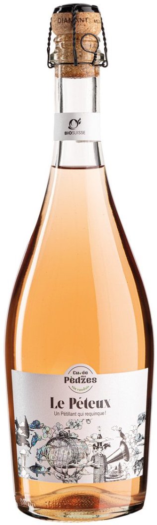 Le Péteux Cuvée des Pèdzes vin mousseux rosé Brut Bio CARx6