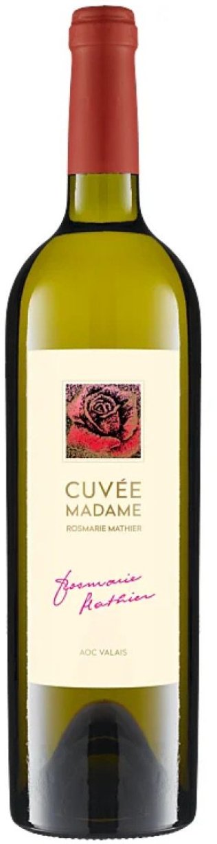 Madame Rosmarie Mathier Blanc AOCV 75 cl CARx6