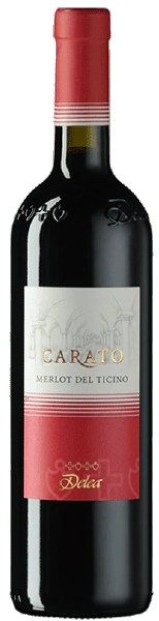 Merlot Ticino DOC Carato Vini & Distillati Angelo Delea SA CARx6