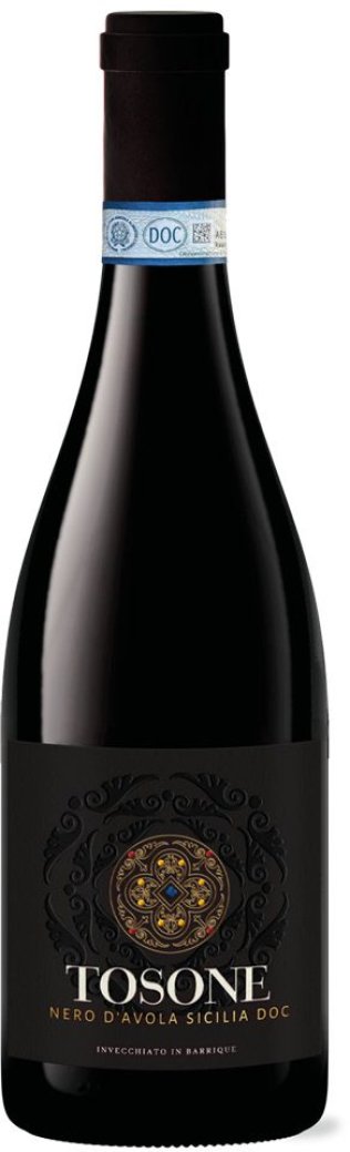 Nero d`Avola Sicilia DOC Tosone CARx6