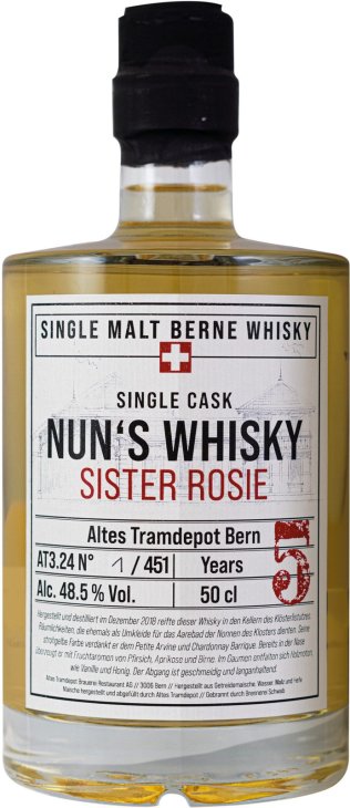 Nun's Whisky Sister Rosie 5 Jahre CARx6
