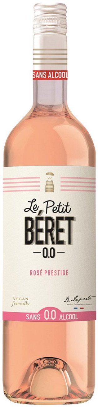 Petit Béret Rosé Prestige sans alcool CARx6