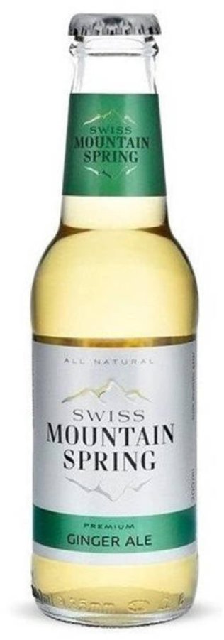 Swiss Mountain Spring All Natural Ginger Ale 20 cl EW CARx24
