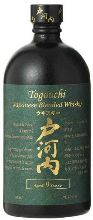 Togouchi Premium Whisky 9 years old CARx6