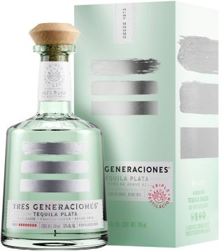 Tres Generaciones Plata in Box CARx6