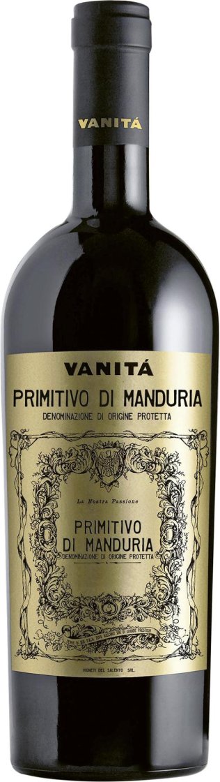 Vanitá Primitivo di Manduria Gold 2022 75 cl CARx6