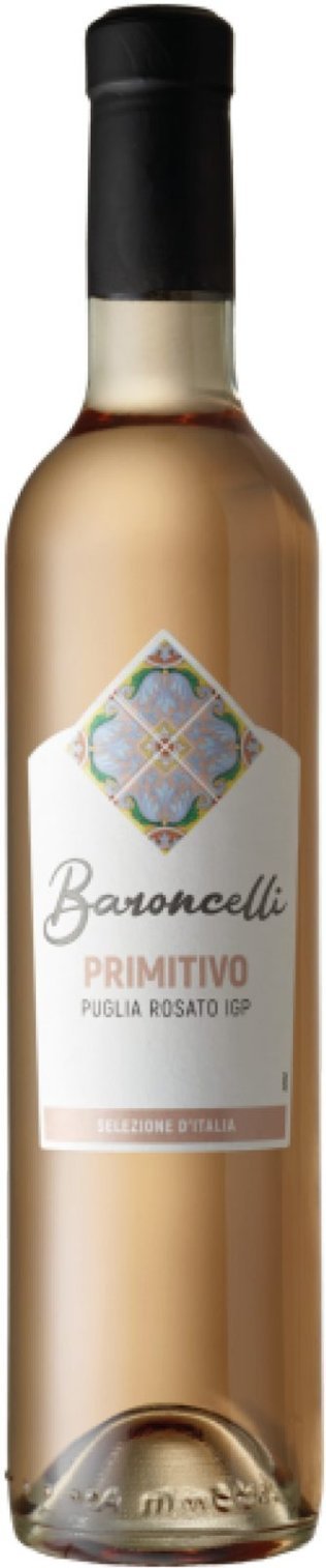 Primitivo Puglia rosato IGP Baroncelli Selezione D'Italia 2025 50 cl CARx6