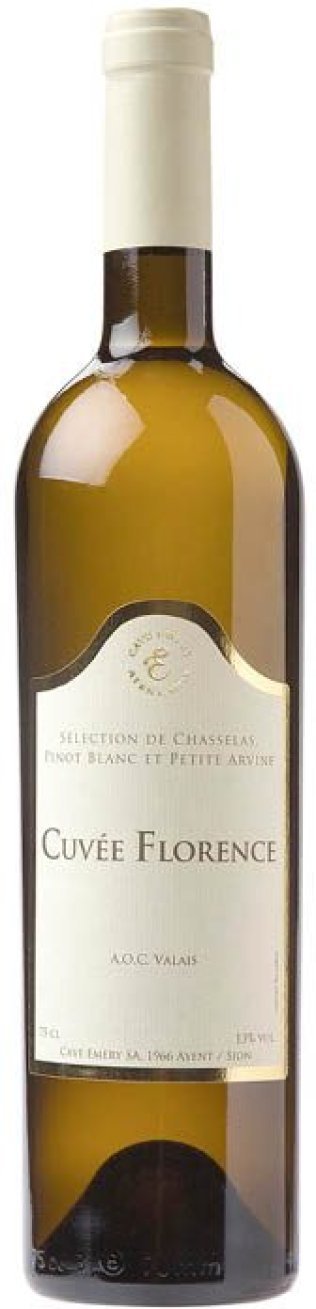 Cuvée Florence AOC Valais Assemblage de Chasselas, Pinot Blanc et Petite Arvine 2024 75 cl CARx6