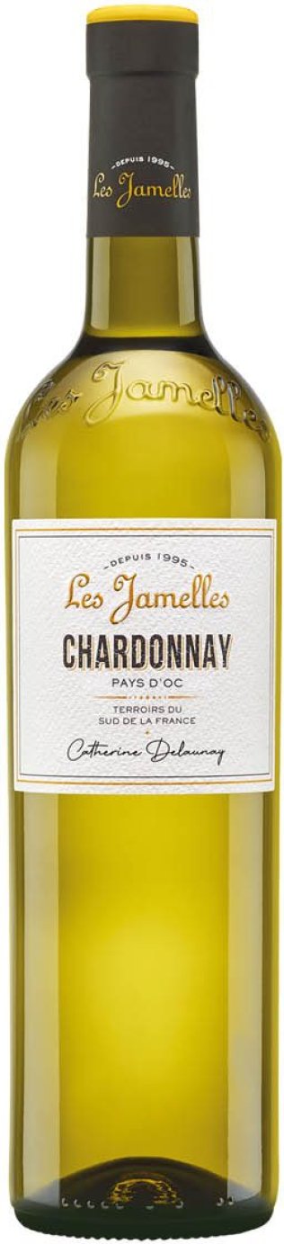 Les Jamelles Chardonnay Pays d'Oc IGP 2024 75 cl CARx6