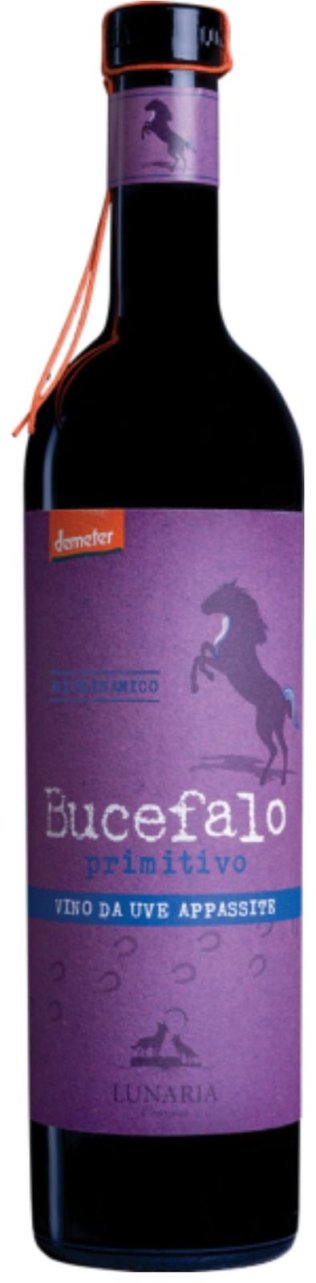 Lunaria - Bucefalo Primitivo Vino da Uve Appassite 2024 75 cl CARx6
