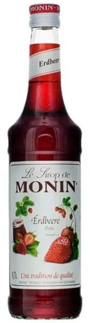 Monin Erdbeer Sirup Glas 70 cl CARx6