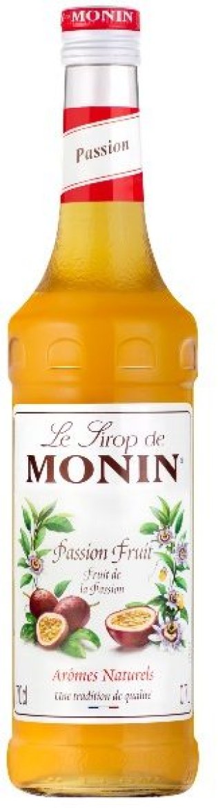 Monin Passionfrucht Sirup Glas 70 cl CARx6
