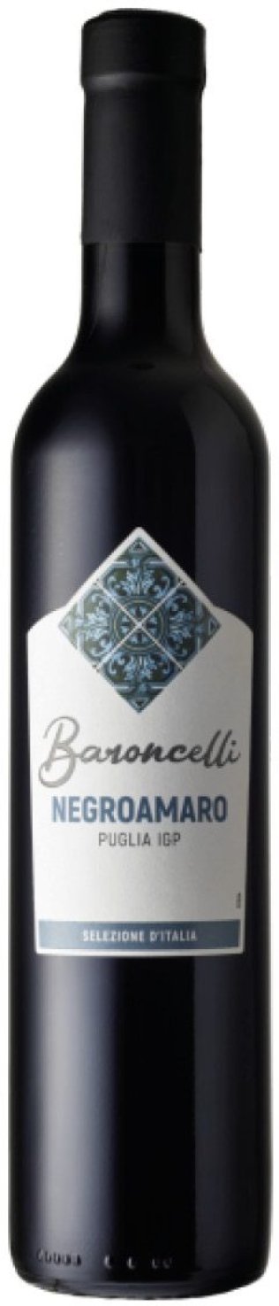 Negroamaro Puglia IGP Baroncelli Selezione D'Italia 2023 50 cl CARx6