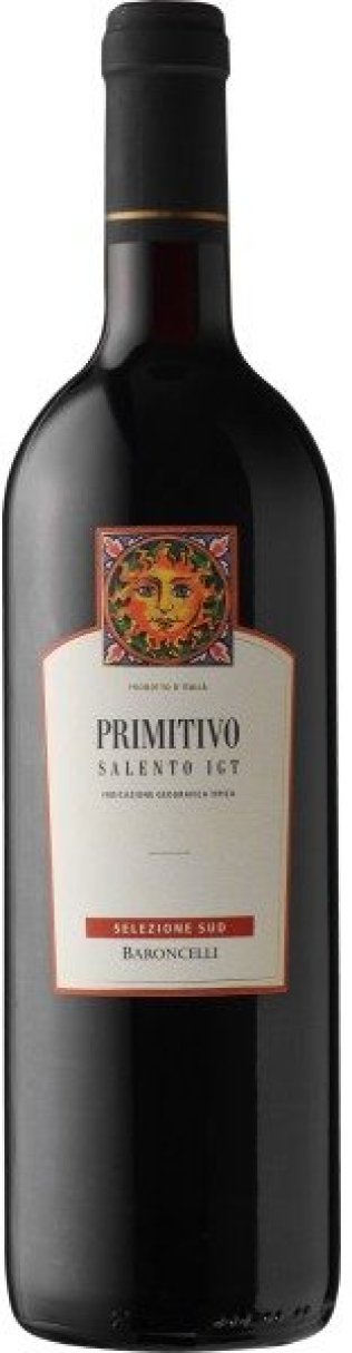Primitivo Salento IGT Baroncelli selezione sud 2021 75 cl CARx6