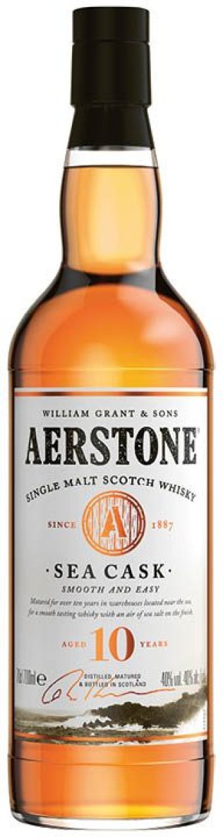 Aerstone 10 Years Old Sea Cask Single Malt Scotch Whisky 70 cl CARx6