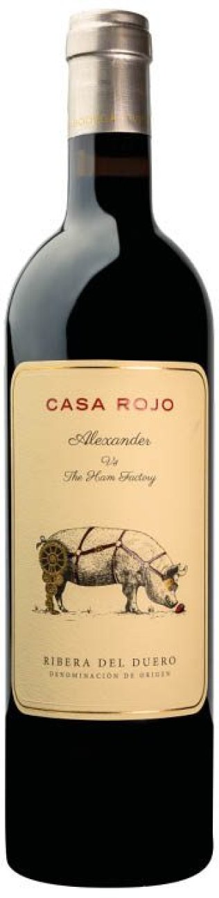 Alexander vs. The Ham Factory RESERVA Ribera del Duero DO Casa Rojo 2022 75 cl CARx6