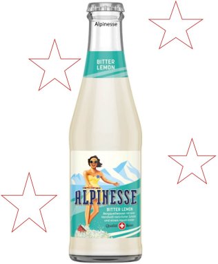 Alpinesse Bitter Lemon Glas 20 cl HARx30