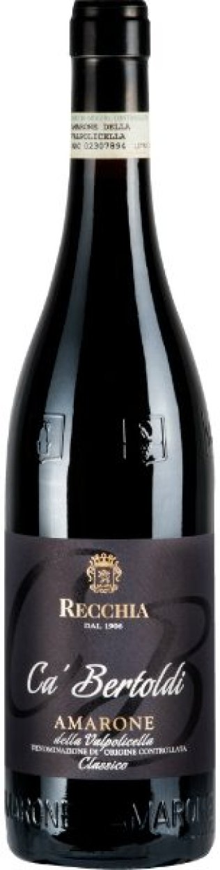 Amarone della Valpolicella DOC Classico Cé Bertoldi Recchia 2013 75 cl CARx6