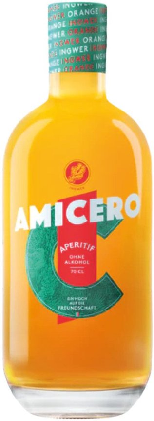 Amicero Aperitif Alkoholfrei Glas 70 cl CARx6